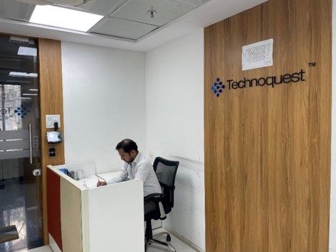 Technoquest Office- Reception Area Technoquest Office- Reception Area